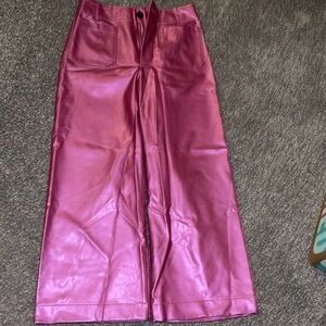 Maeve metallic pink women’s jeans by Anthropologie